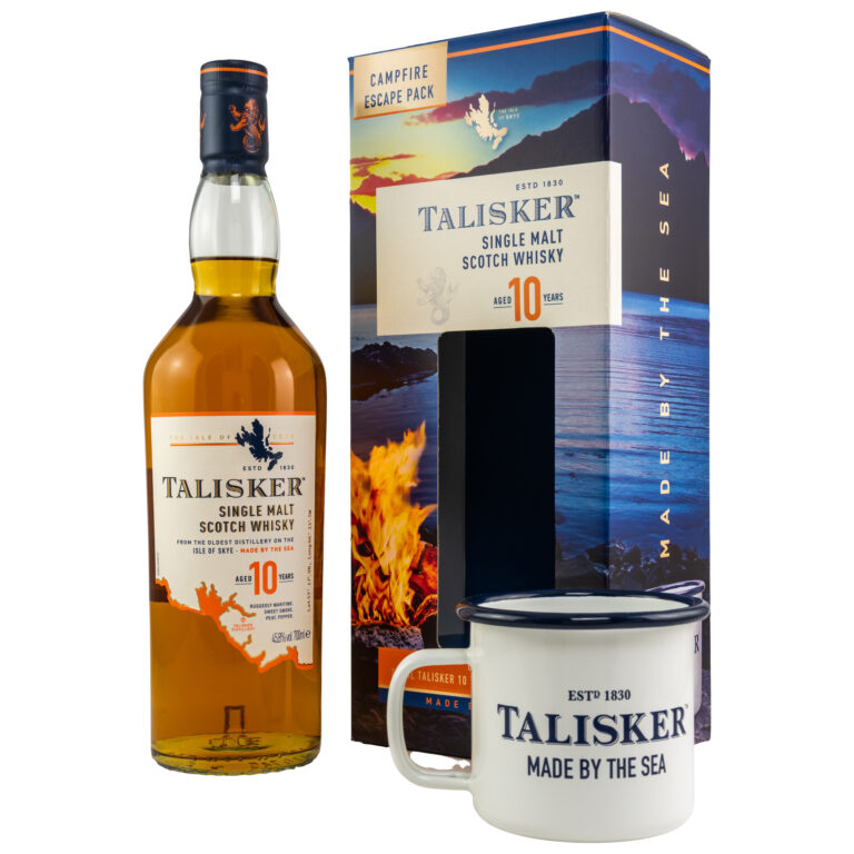 Talisker 10 Year + Becher  Single Malt 45,8%