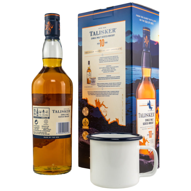 Talisker 10 Year + Becher  Single Malt 45,8% – Bild 2