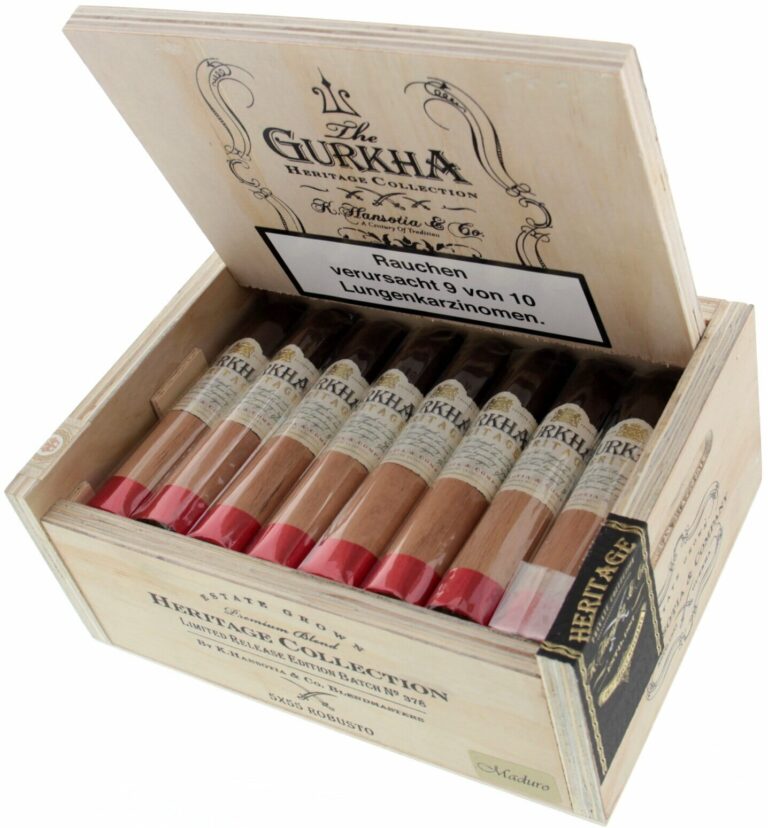 Gurkha Heritage Maduro Robusto Corto – Bild 2