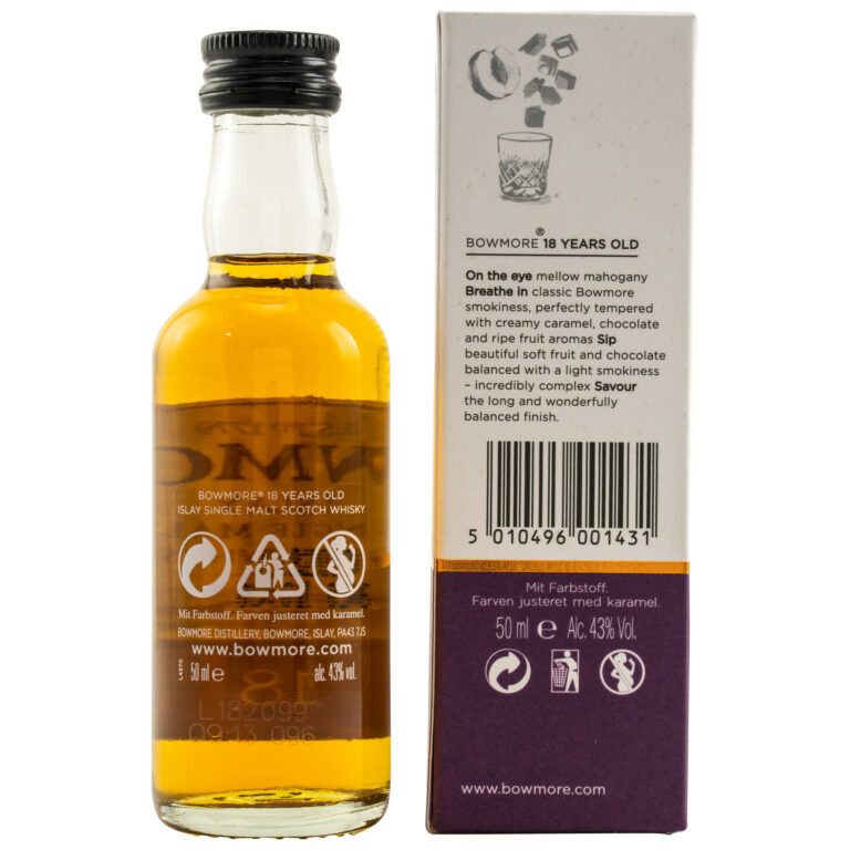 Bowmore 18 y.o. - Mini – Bild 2