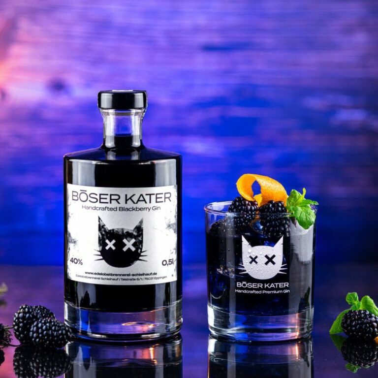 Böser Kater Blackberry Gin 40% Vol. – Bild 2
