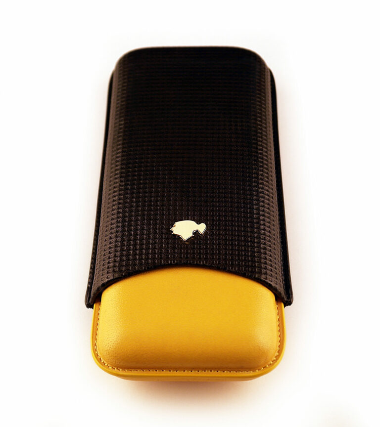 Cohiba Leder Zigarrenetui 3er Etui – Bild 2