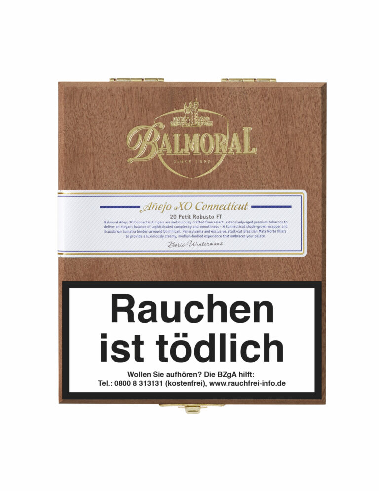 Balmoral Anejo XO Connecticut Petit Robusto FT – Bild 2