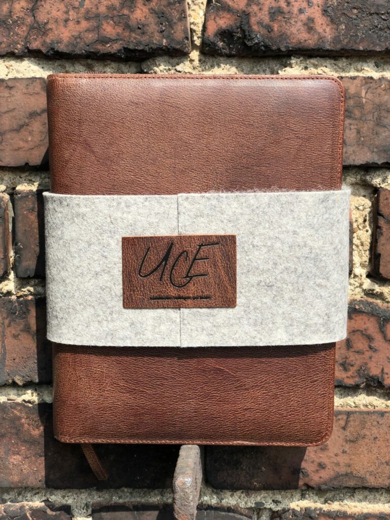 UCE Unique Cigar Equipment Kamel-Leder braun