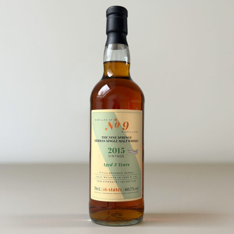 No. 9 Distillery 8 Jahre The Nine Springs  German Single Malt