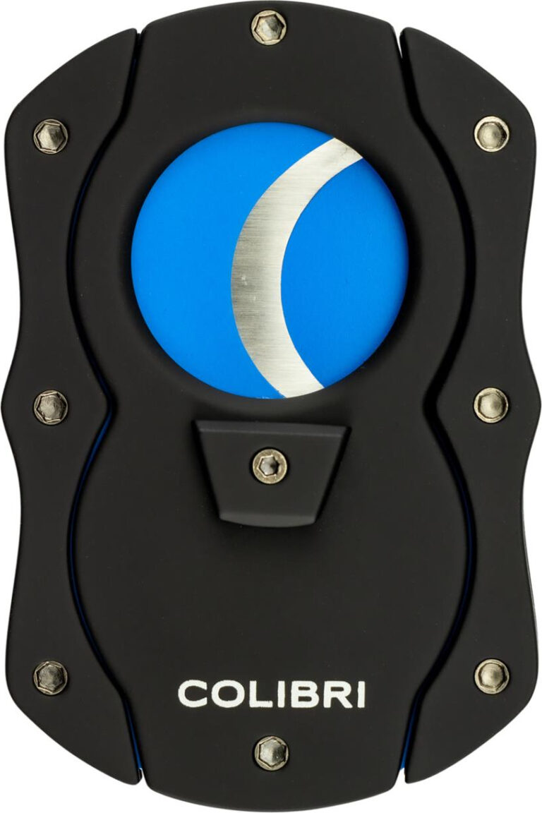 COLIBRI Cigarrenabschneider "Cut" schwarz/blau