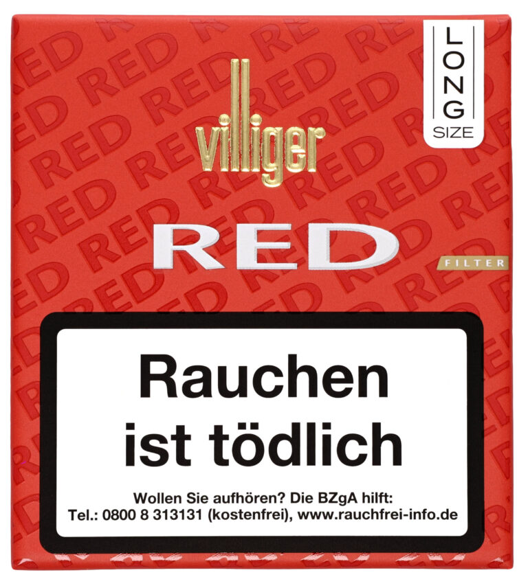 Villiger Long Red Filter