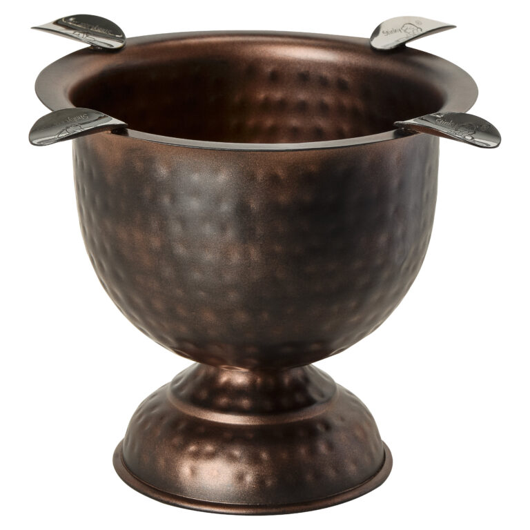 Stinky Aschenbecher Tall Ashtray Kupfer, gehämmert