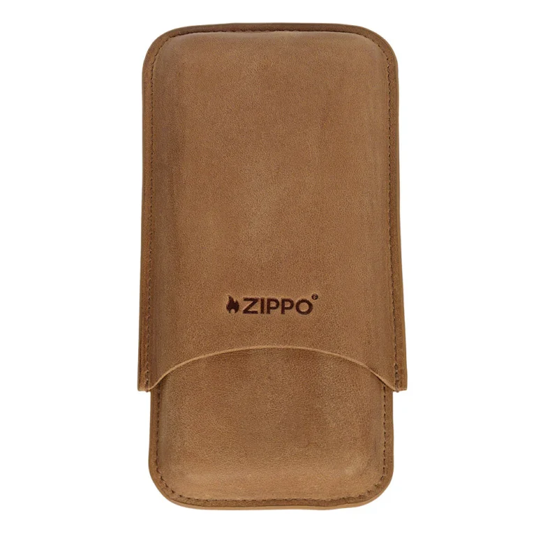 Zippo Zigarrenetui braun für 3 Zigarren