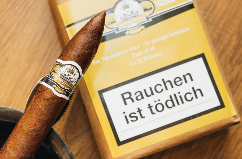 125 Jahre Em Tabaksdösje Zigarre Belicoso – Bild 3