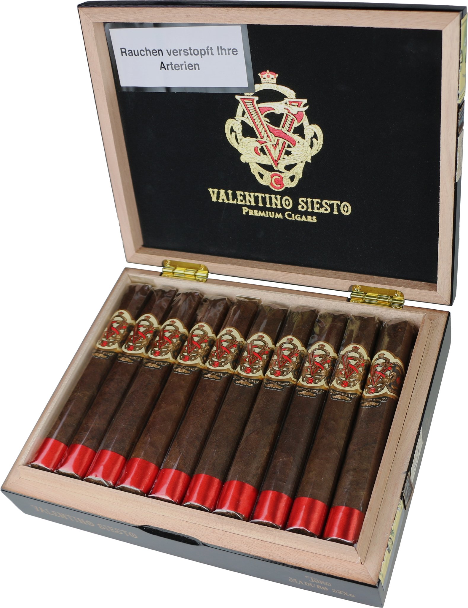 Valentino Siesto Premium Maduro Toro – Bild 2