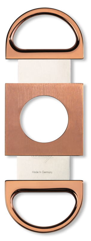 Davidoff Doppelklingen-Cutter Edelstahl gebürstet rosegold – Bild 2