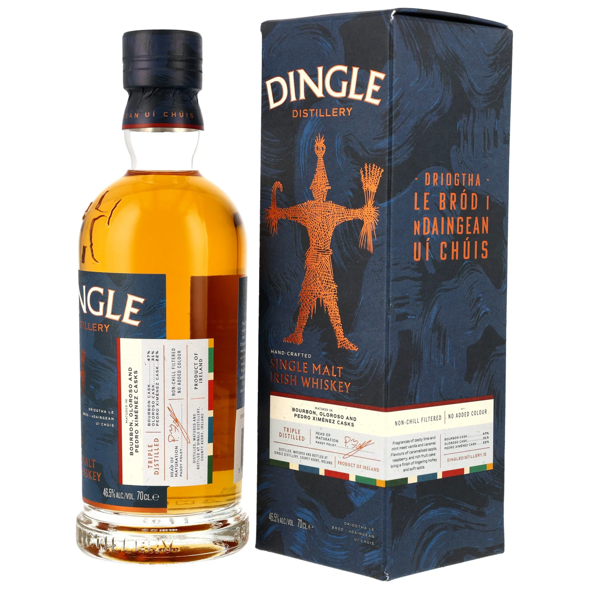 Dingle Single Malt Irish Whiskey - Bourbon, Oloroso Sherry & PX Sherry Casks – Bild 2