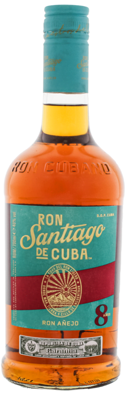 Santiago de Cuba Ron Añejo 8 Años