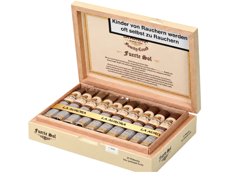La Aurora Family Creed Fuerte Sol Robusto – Bild 2