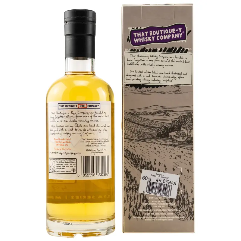 Belgrove 4 y.o. Batch 1 – That Boutique-y Whisky Company – Bild 2