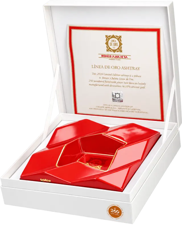 Romeo y Julieta Aschenbecher Línea de Oro – Bild 2
